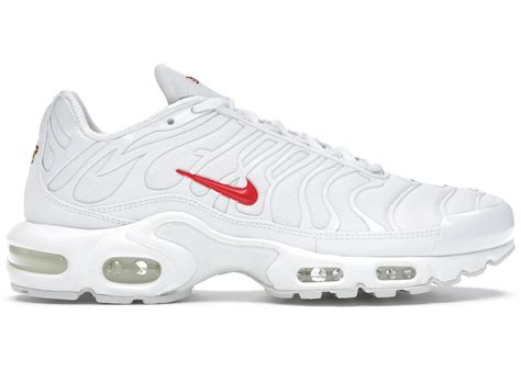 nike ts weiß|Nike Air Max Plus Supreme White Men's .